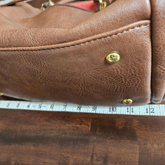 Autumn Colors Leather Shoulder Bag - Picture 8 of 11